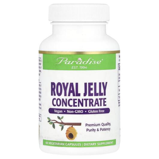Основное фото товара Golden Emperor Royal Jelly, 60 капсул, Paradise Herbs