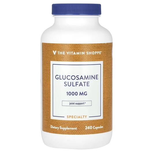 Основное фото товара Глюкозамин Хондроитин, Glucosamine Sulfate 1000 mg, 240 капсул