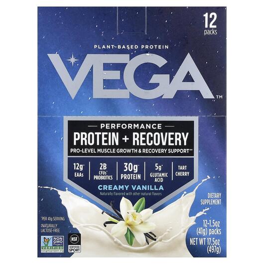 Основное фото товара Sport Plant-Based Premium Protein Vanilla 41 g Each, Протеин, 12 