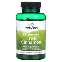 Full Spectrum True Cinnamon Экстракт корицы Swanson Full Spectrum True Cinnamon Экстракт корицы Swanson
