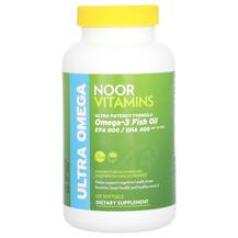 Ultra Omega Omega-3 Fish Oil Ultra Potency Formula