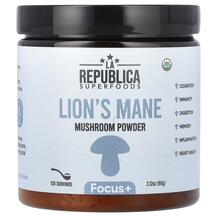 Superfoods Lion's Mane Mushroom Powder Грибы 60 г