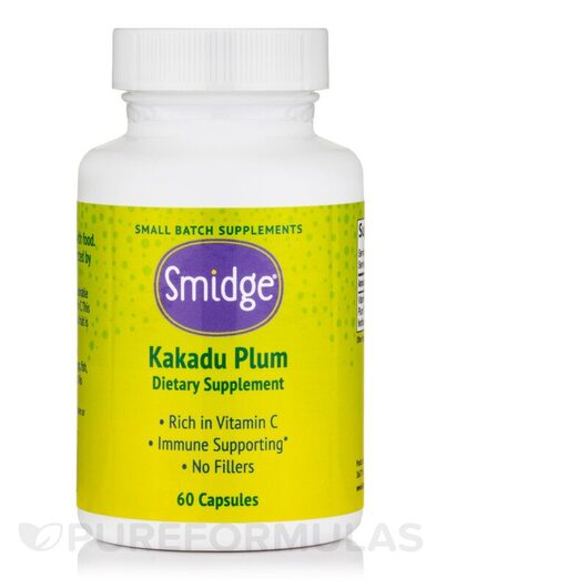 Основное фото товара Smidge, Витамин C, Kakadu Plum, 60 капсул