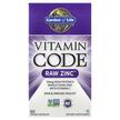 Garden of Life, Vitamin Code RAW Zinc, Цинк, 60 капсул