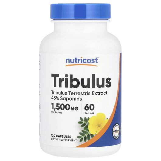 Основное фото товара Nutricost, Трибулус, Tribulus 1500 mg, 120 капсул