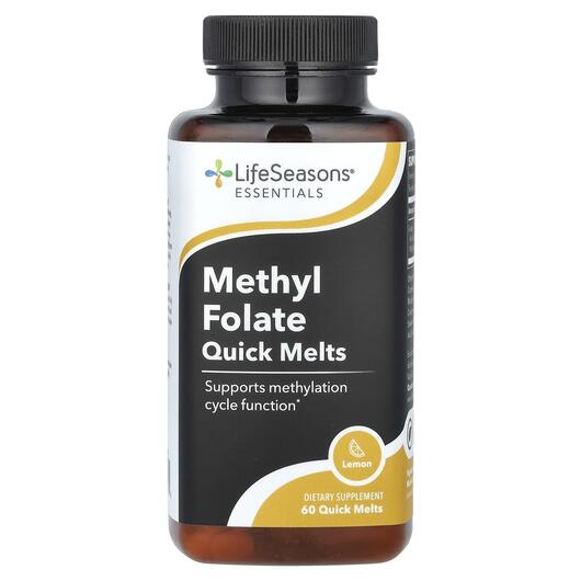 Основное фото товара Метилфолат, Methyl Folate Quick Melts Lemon, 60 таблеток