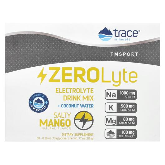 Основное фото товара Trace, Электролиты, TM Sport ZeroLyte Electrolyte Mango, 30 шт
