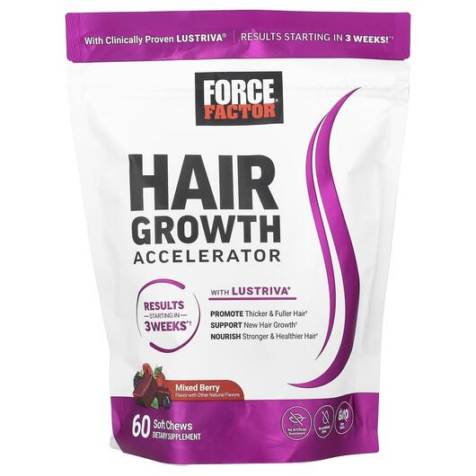 Основное фото товара Hair Growth Accelerator Mixed Berry, Поддержка роста волос, 60 та