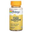 Фото товара Solaray, Витамин А Ретинол, Food Carotene 7500 mcg, 100 капсул