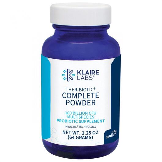 Основное фото товара Пробиотики 60 порций, Ther-Biotic Complete Powder, 64 г