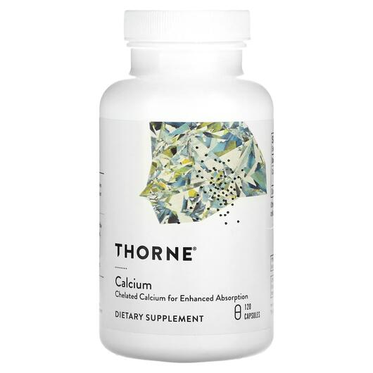 Основное фото товара Thorne, Кальций Малат, Calcium, 120 капсул