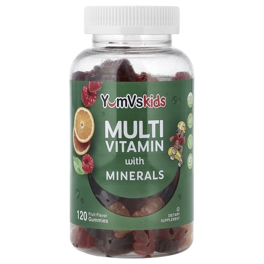 Основное фото товара Мультивитамины, Multivitamin Formula, 120 желейных медведей