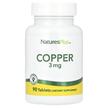 Natures Plus, Медь 3 мг, Copper 3 mg 90, 90 таблеток