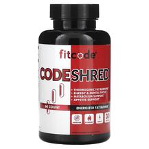 CodeShred Жиросжигатели FitCode 60 капсул
