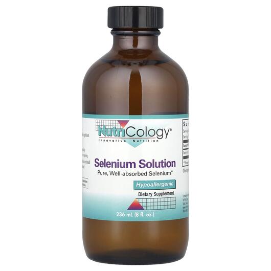 Основное фото товара Nutricology, Селен, Selenium Solution, 236 мл