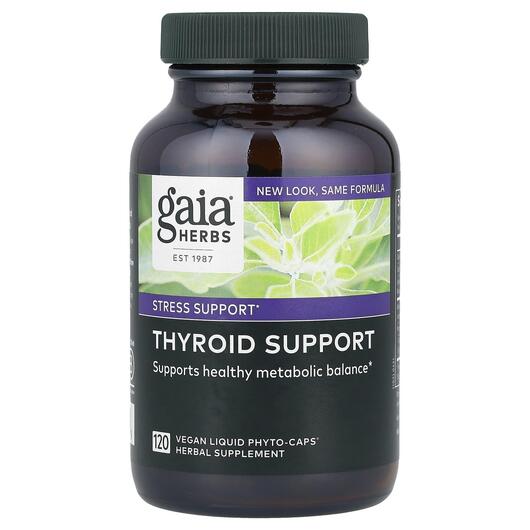 Основное фото товара Поддержка щитовидной железы, Thyroid Support, 120 капсул
