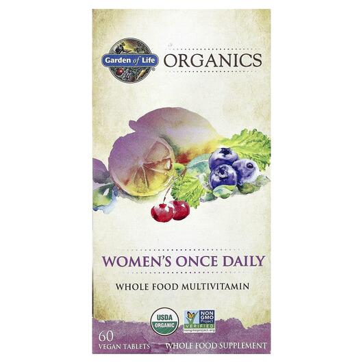 Основне фото товара Women's Once Daily, RAW Жіночі мультивітаміни, 60 таблеток