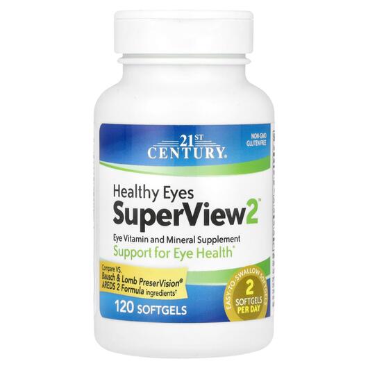 Основное фото товара Поддержка здоровья зрения, Healthy Eyes SuperVision 2, 120 капсул