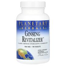 Ginseng Revitalizer Женьшень Planetary Herbals 90 таблеток