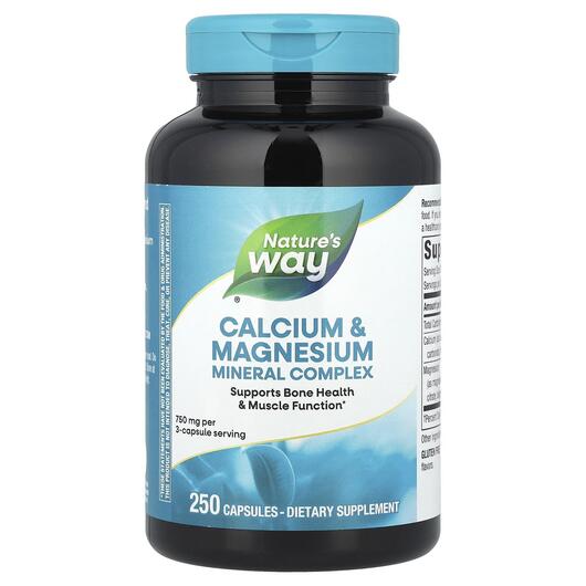 Основное фото товара Кальция Магний, Calcium & Magnesium Complex, 250 капсул