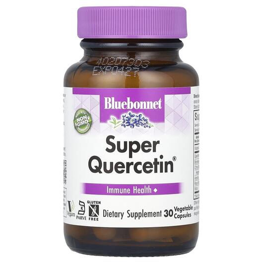 Основное фото товара Супер Кверцетин, Super Quercetin 500 mg, 30 капсул