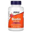 NOW, Biotin 5000 mcg, Біотин 5000 мкг, 120 капсул