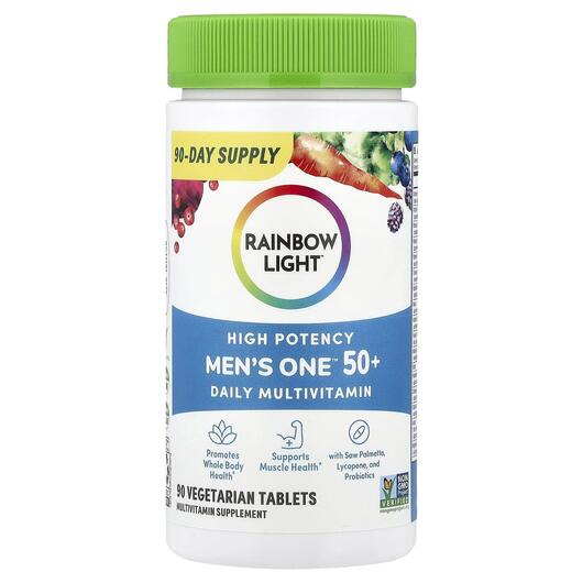 Основное фото товара Rainbow Light, Витамины для мужчин 50+, Men's One 50+, 90 ка