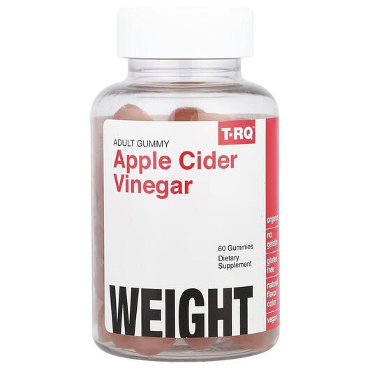 Основное фото товара T-RQ, Яблочный уксус, Apple Cider Vinegar Weight, 60 конфет