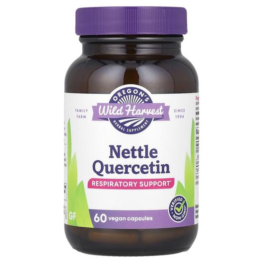 Основное фото товара Oregon's Wild Harvest, Кверцетин, Nettle Quercetin, 60 капсу