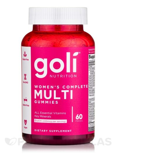 Основне фото товара Women's Complete Multi Gummies, Мультивітаміни, 60 таблеток