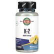 Фото товару KAL, K-2 Lemon 500 mcg, Вітамін K2, 100 таблеток
