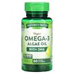Фото товара Веганская Омега-3, Vegan Omega-3 Algae Oil with DHA, 60 капсул