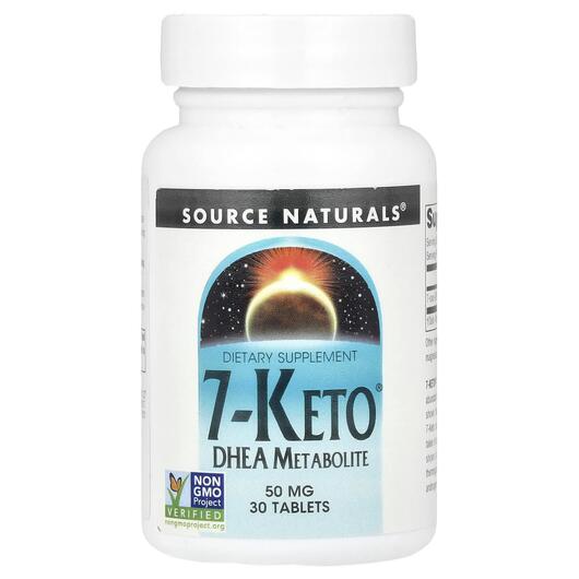 Основное фото товара Дегидроэпиандростерон, 7-Keto DHEA Metabolite 100 mg, 30 таблеток