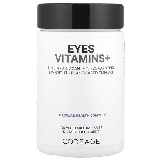 Основное фото товара Eyes Macular Health Complex, Поддержка здоровья зрения, 120 капсу