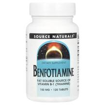 Benfotiamine 150 mg Бенфотиамин Source Naturals