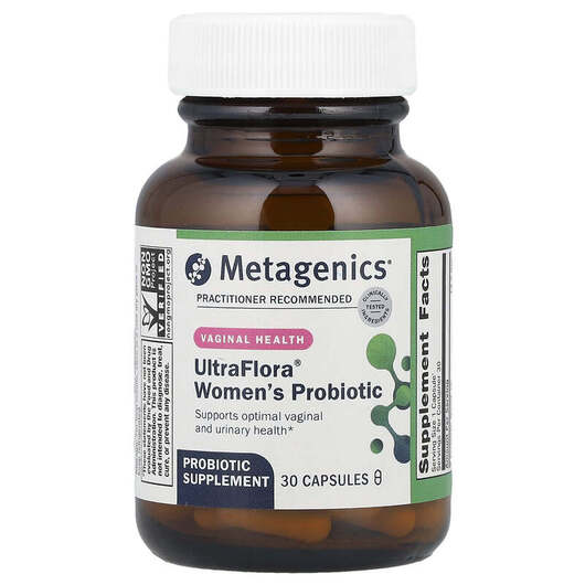 Основное фото товара Metagenics, Пробиотики для женщин, UltraFlora Women´s, 30 к