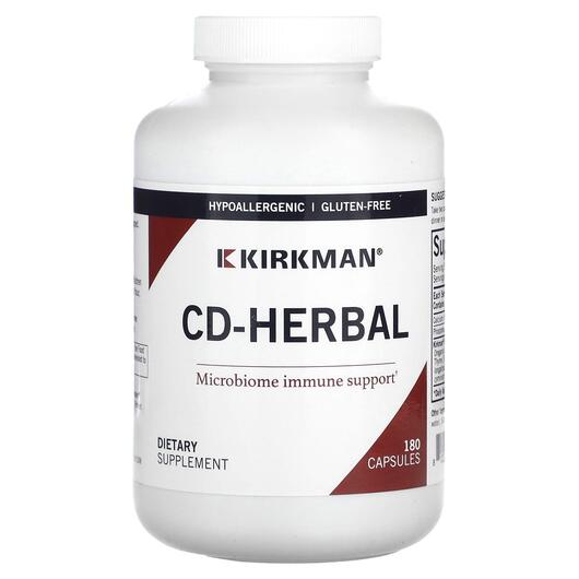 Основное фото товара Kirkman, Травяные добавки, CD-Herbal, 180 капсул