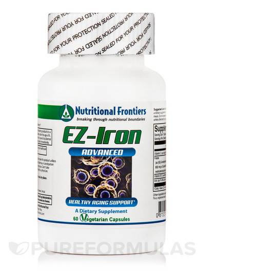 Основное фото товара Nutritional Frontiers, Железо, EZ-Iron, 60 капсул