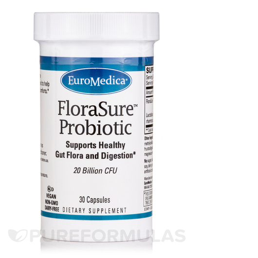 Основное фото товара EuroMedica, Пробиотики, FloraSure Probiotic, 30 капсул