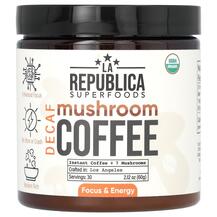 Mushroom Coffee Instant Coffee + 7 Mushrooms Decaf