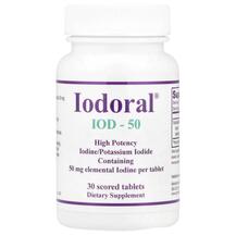 Йодорал Йод Iodoral IOD-50 50 mg Optimox 30 таблеток