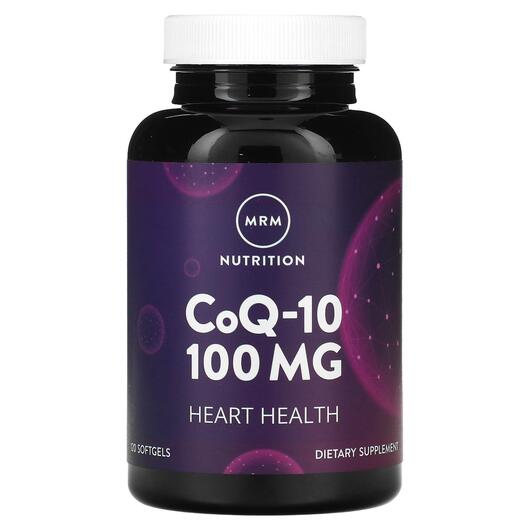 Основное фото товара Коэнзим CoQ-10 Убихинон 100 мг, CoQ-10 Ubiquinone, 120 капсул