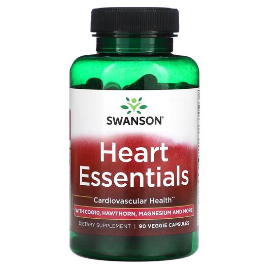Основное фото товара Swanson, Средства от изжоги, Heart Essentials, 90 капсул