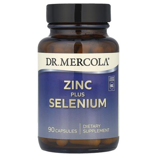 Основное фото товара Dr. Mercola, Цинк с Селеном, Zinc Plus Selenium, 90 капсул