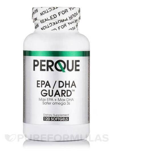 Основное фото товара Perque, Омега ЭПК ДГК, EPA/DHA Guard, 120 капсул