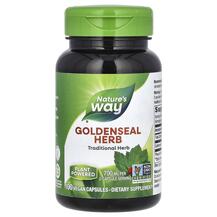 Goldenseal Herb 400 mg Желтокорень 400 мг Корень Nature's