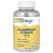Фото товара Solaray, Магний Цитрат, Magnesium Citrate 400 mg, 180 капсул
