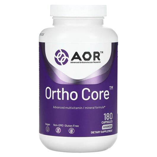 Основное фото товара AOR, Мультивитамины, Ortho Core, 180 капсул