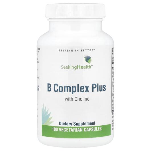 Основное фото товара Seeking Health, Комплекс Витамина B, B Complex Plus, 100 капсул