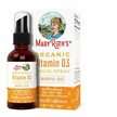 Фото товара Витамин D, Organic Vitamin D3 Liquid Spray Unflavored, 24 мл